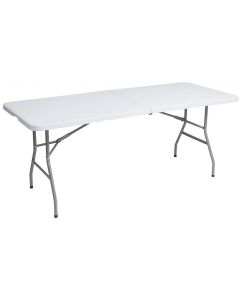 Folding Tables and Chairs for 20 People (20 Chairs, 4 Tables)